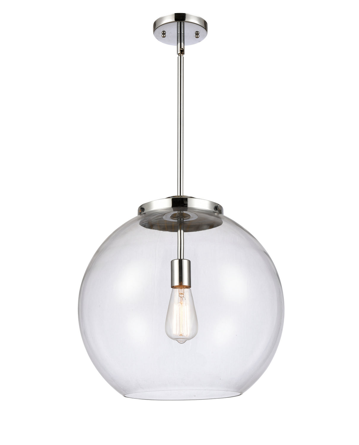 Innovations - 221-1S-PC-G122-16 - One Light Pendant - Essex - Polished Chrome