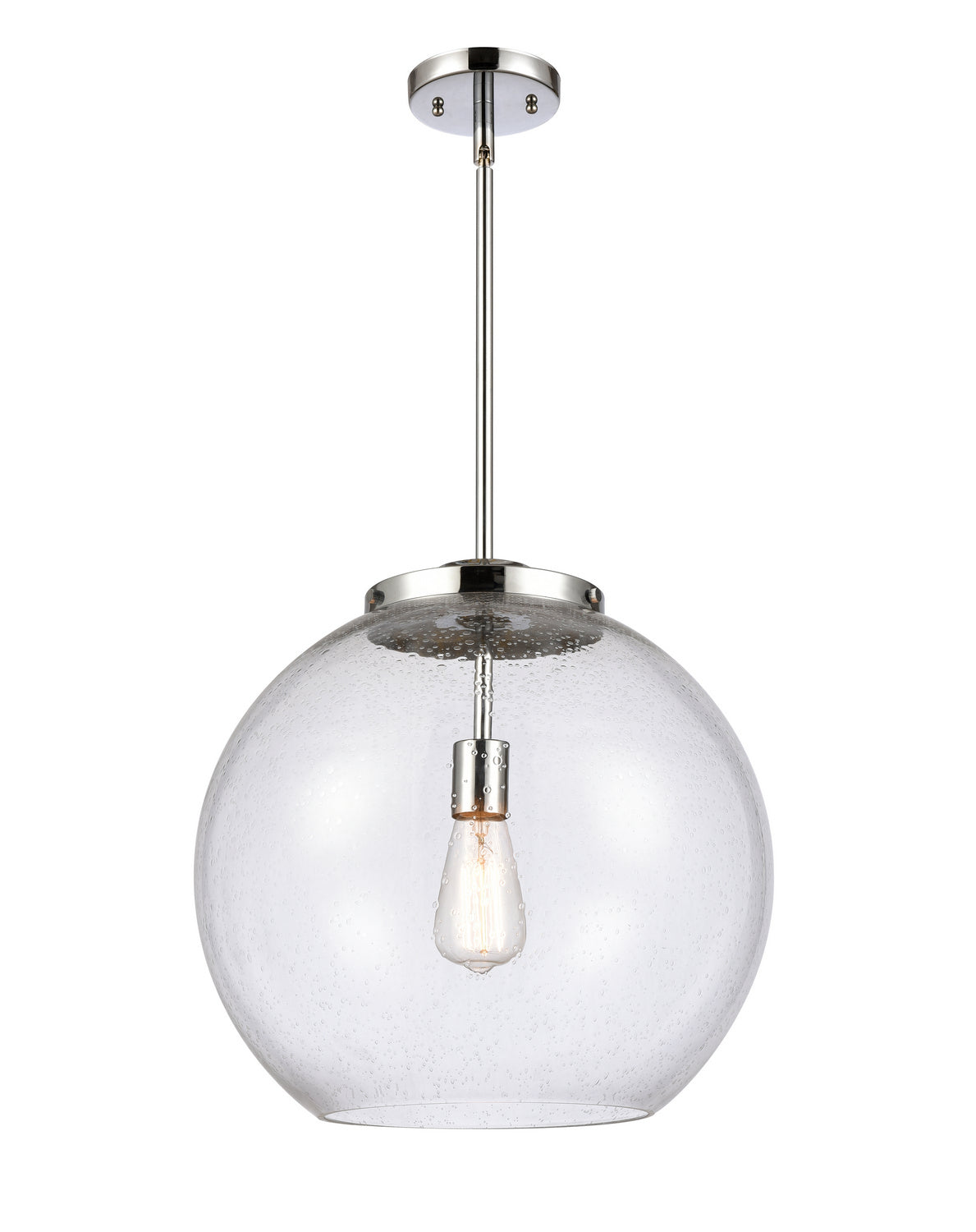 Innovations - 221-1S-PC-G124-16 - One Light Pendant - Essex - Polished Chrome