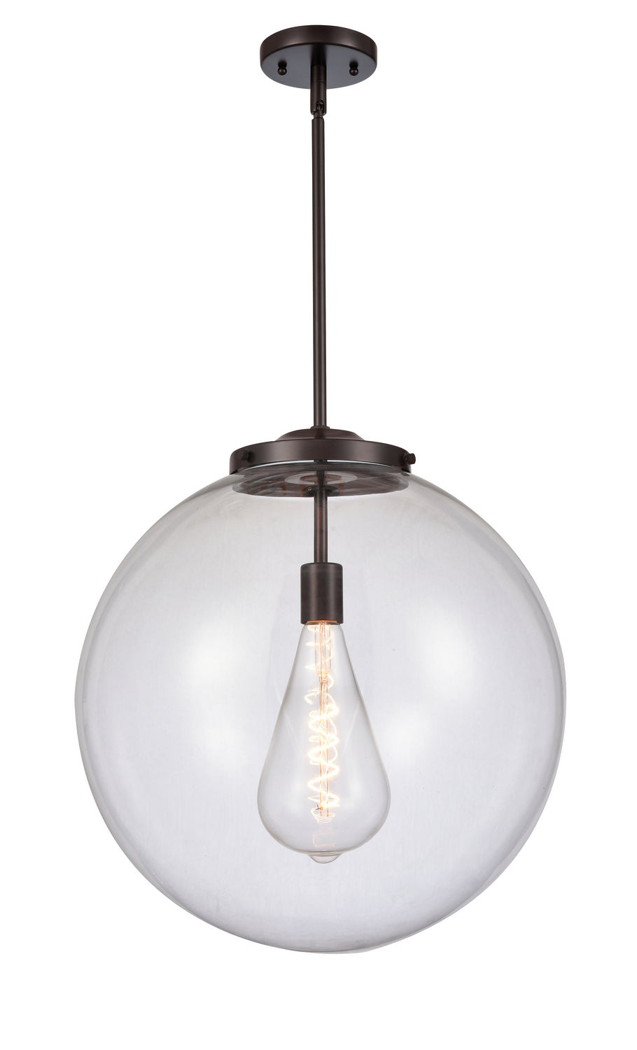 Innovations - 221-1S-OB-G202-18 - One Light Pendant - Essex - Oil Rubbed Bronze