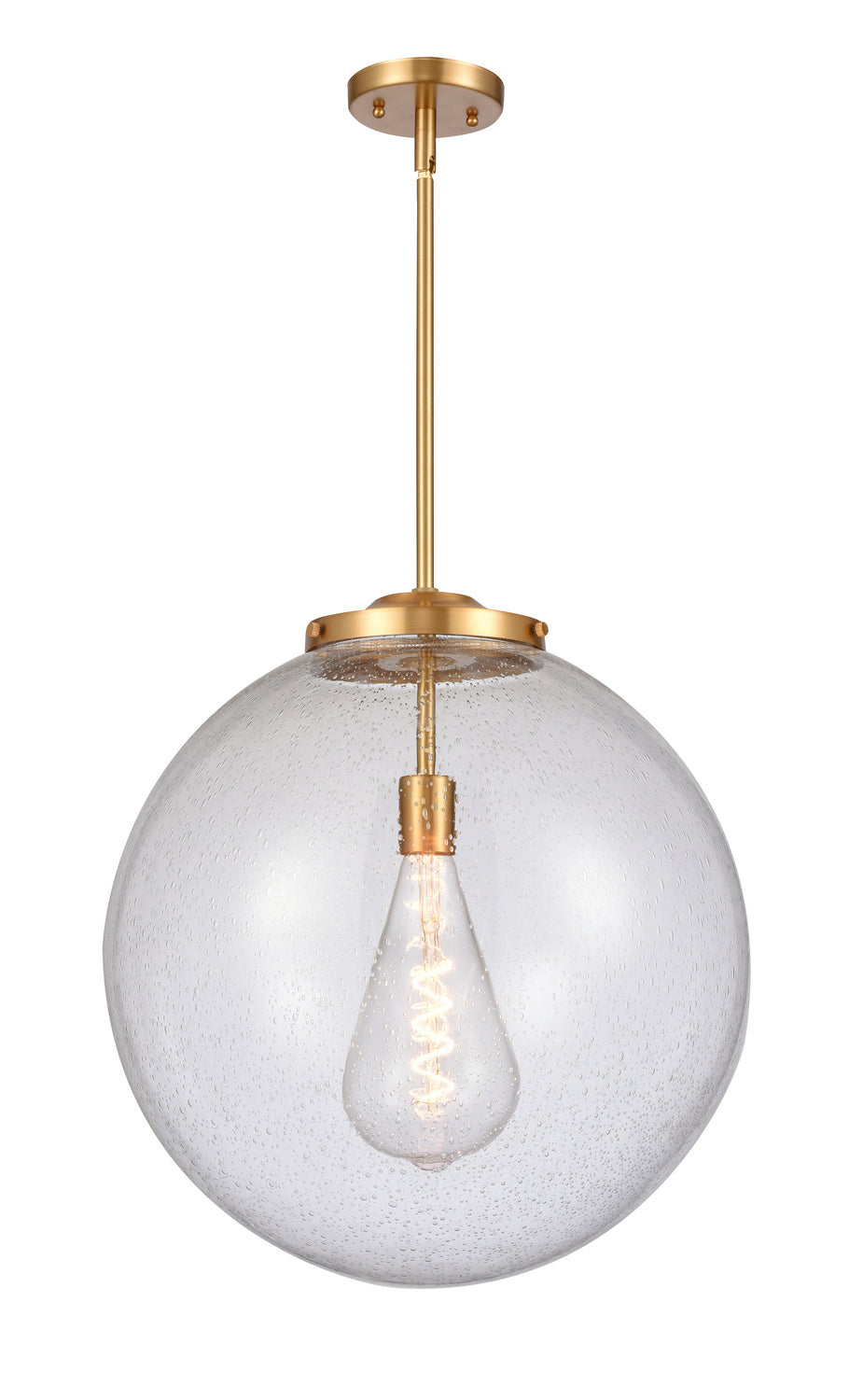Innovations - 221-1S-SG-G204-18 - One Light Pendant - Essex - Satin Gold