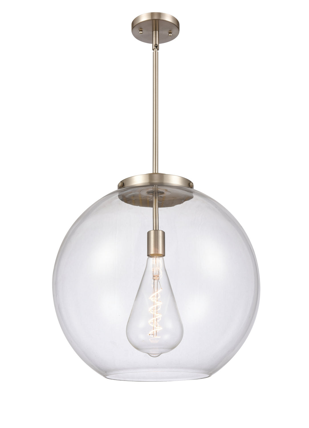 Innovations - 221-1S-SN-G122-18 - One Light Pendant - Essex - Brushed Satin Nickel