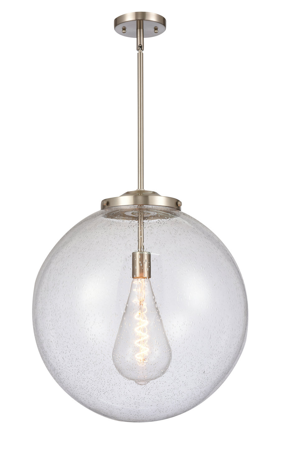 Innovations - 221-1S-SN-G204-18 - One Light Pendant - Essex - Brushed Satin Nickel