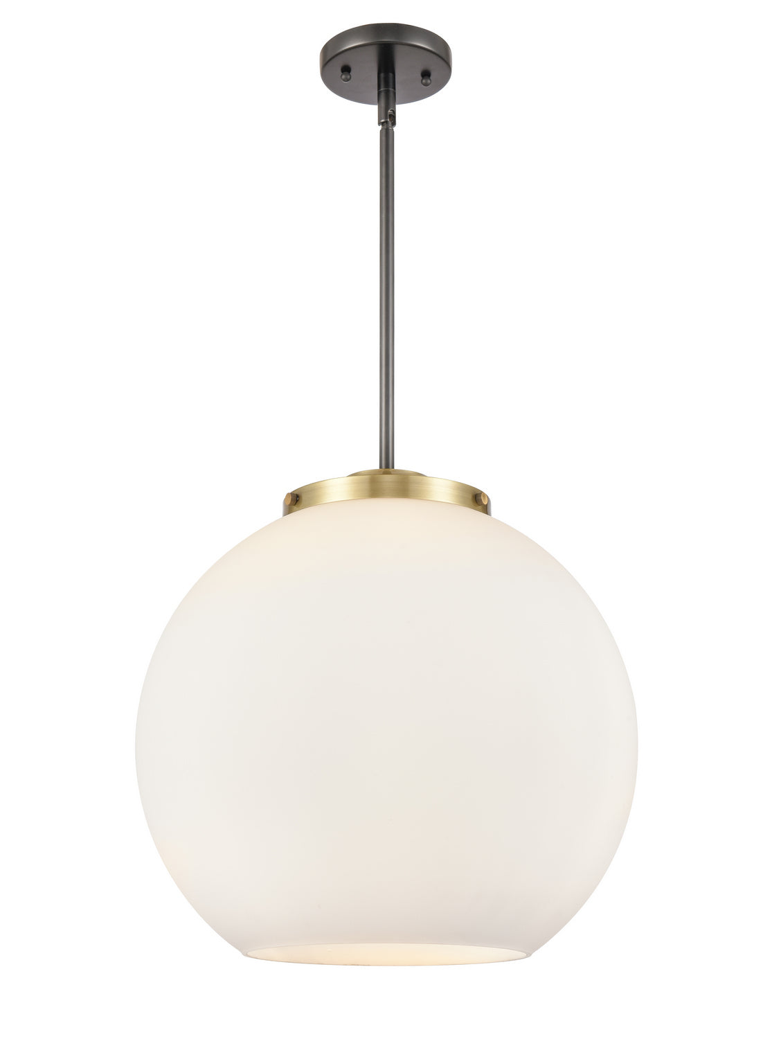 Innovations - 221-3S-BAB-G121-16 - Three Light Pendant - Essex - Black Antique Brass