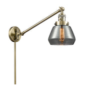 Innovations - 237-AB-G173 - One Light Swing Arm - Franklin Restoration - Antique Brass