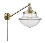 Innovations - 237-AB-G542 - One Light Swing Arm - Franklin Restoration - Antique Brass