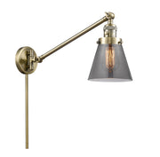 Innovations - 237-AB-G63 - One Light Swing Arm - Franklin Restoration - Antique Brass