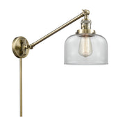 Innovations - 237-AB-G72 - One Light Swing Arm - Franklin Restoration - Antique Brass