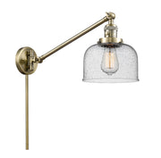 Innovations - 237-AB-G74 - One Light Swing Arm - Franklin Restoration - Antique Brass