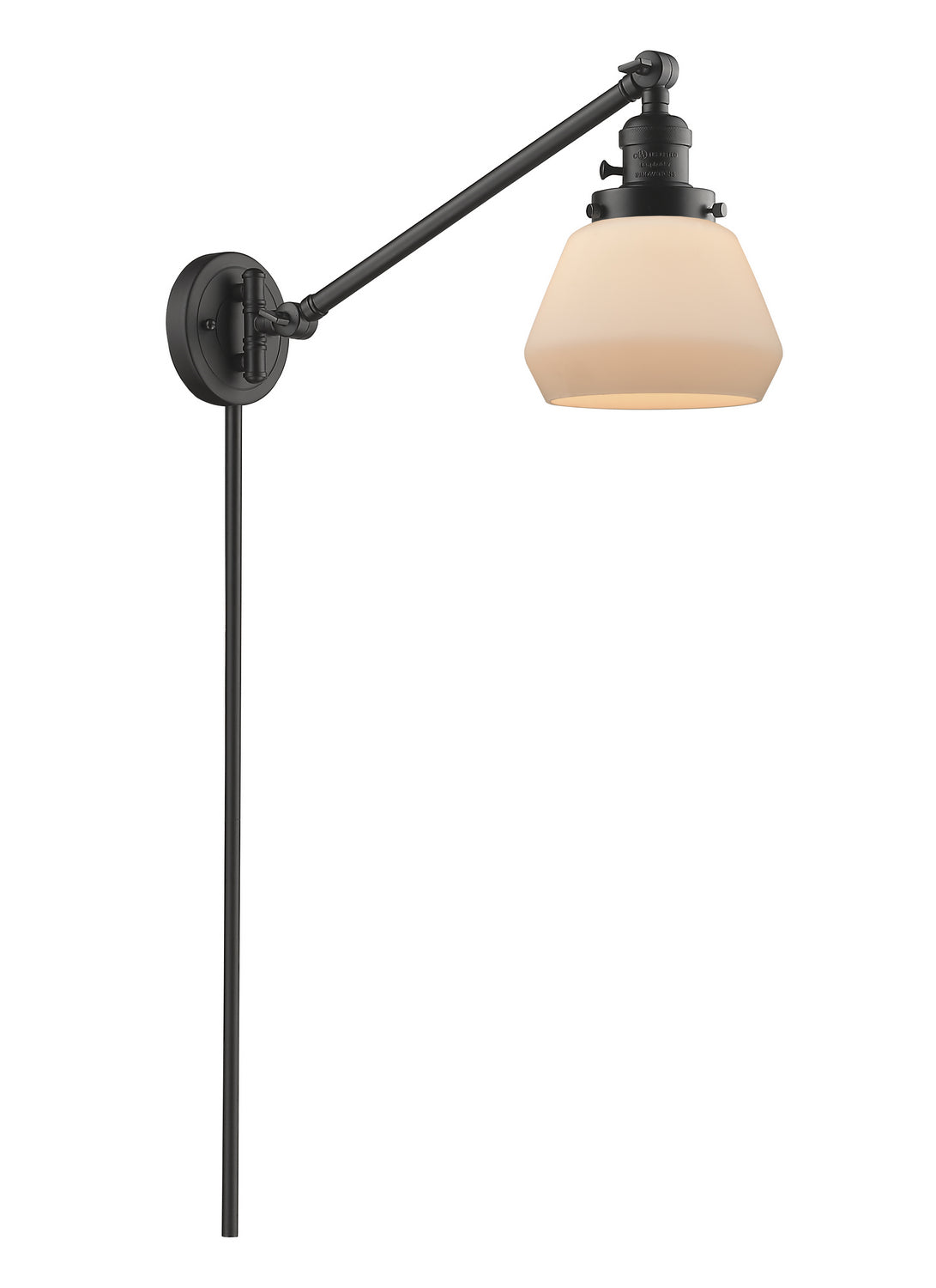 Innovations - 237-OB-G171 - One Light Swing Arm - Franklin Restoration - Oil Rubbed Bronze