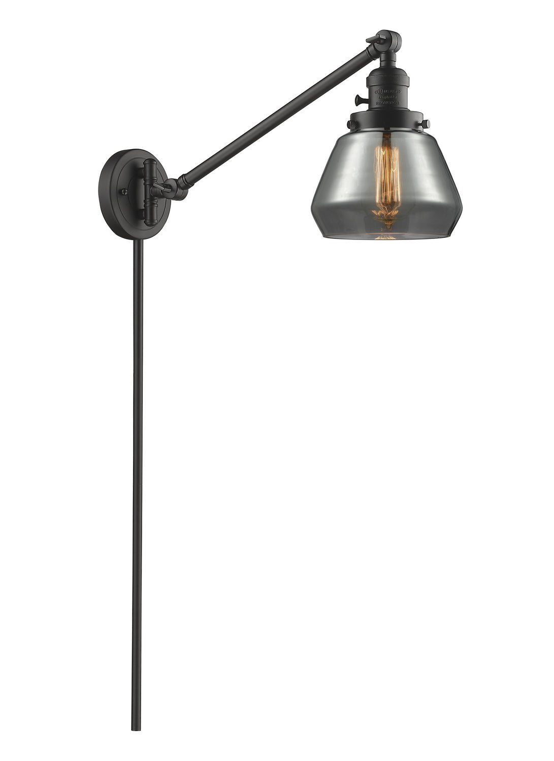 Innovations - 237-OB-G173 - One Light Swing Arm - Franklin Restoration - Oil Rubbed Bronze