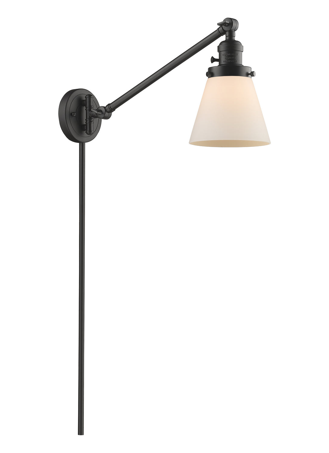 Innovations - 237-OB-G61 - One Light Swing Arm - Franklin Restoration - Oil Rubbed Bronze
