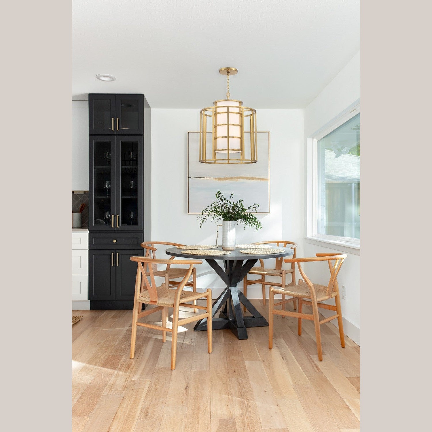 Crystorama - 9597-LG - Six Light Chandelier - Hulton - Luxe Gold