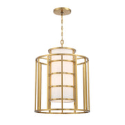 Crystorama - 9597-LG - Six Light Chandelier - Hulton - Luxe Gold