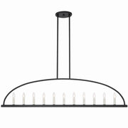 Crystorama - ABB-3009-BK - 11 Light Chandelier - Abbott - Black