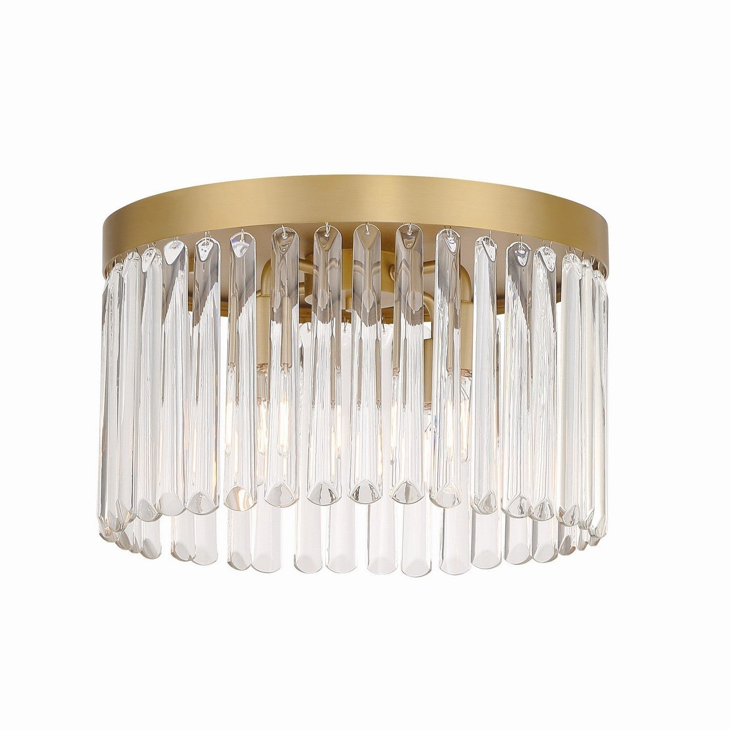 Crystorama - EMO-5400-MG - Four Light Flush Mount - Emory - Modern Gold
