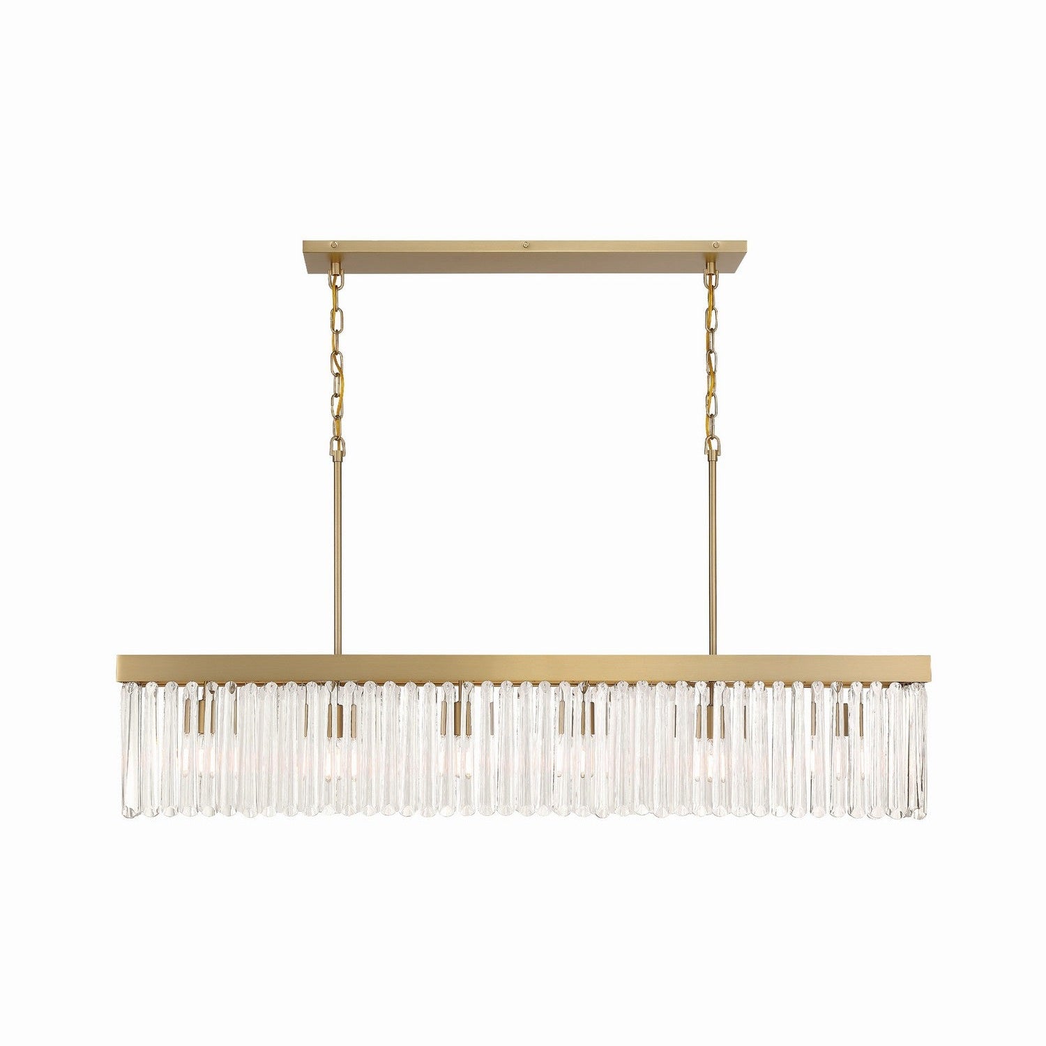 Crystorama - EMO-5407-MG - Six Light Chandelier - Emory - Modern Gold