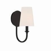 Crystorama - PAY-921-BF - One Light Wall Sconce - Payton - Black Forged