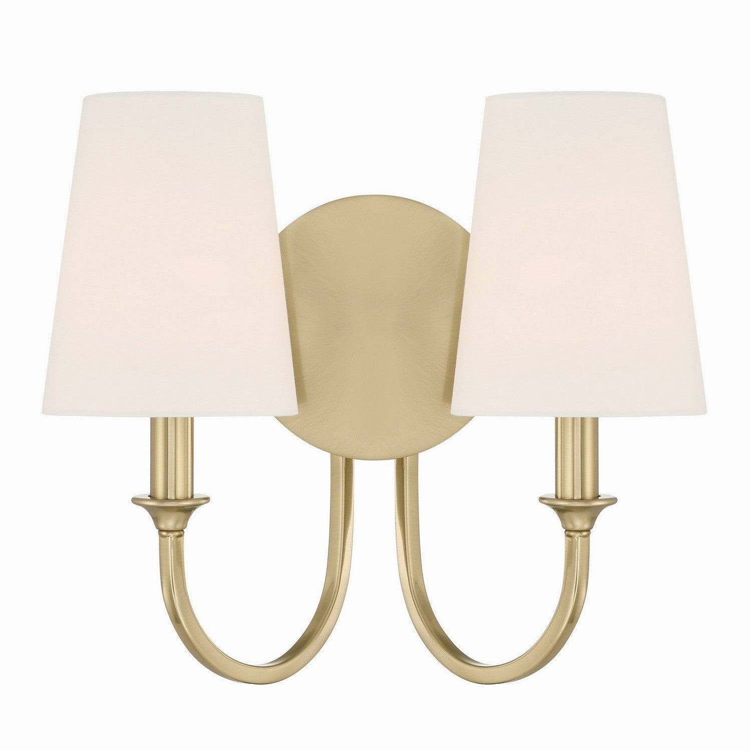 Crystorama - PAY-922-VG - Two Light Wall Sconce - Payton - Vibrant Gold