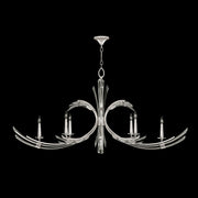 Fine Art Handcrafted Lighting - 781940-1ST - Six Light Chandelier - Trevi - Silver