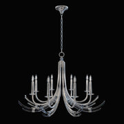 Fine Art Handcrafted Lighting - 782140-1ST - Eight Light Chandelier - Trevi - Silver