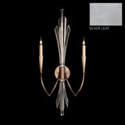 Fine Art Handcrafted Lighting - 782350-1ST - Two Light Wall Sconce - Trevi - Silver