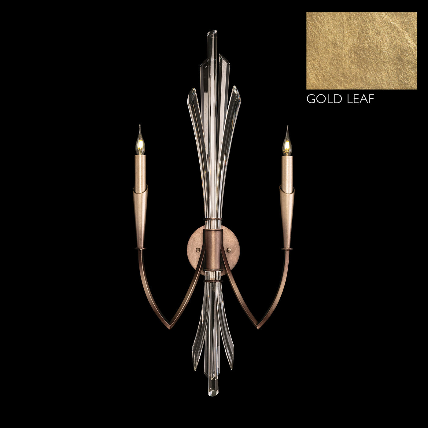 Fine Art Handcrafted Lighting - 782350-2ST - Two Light Wall Sconce - Trevi - Gold