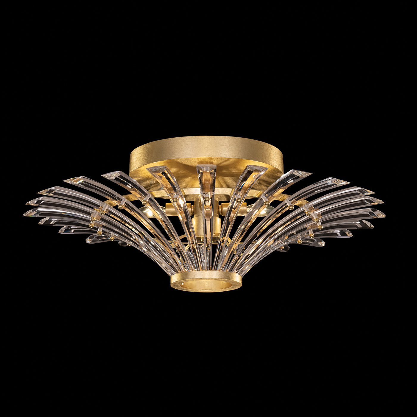Fine Art Handcrafted Lighting - 782440-2ST - Four Light Flush Mount - Trevi - Gold