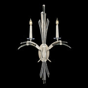 Fine Art Handcrafted Lighting - 782750-1ST - Two Light Wall Sconce - Trevi - Silver