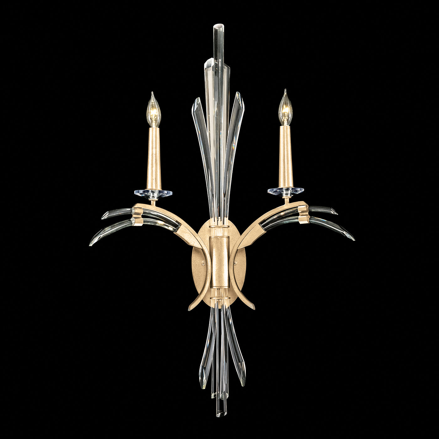 Fine Art Handcrafted Lighting - 782750-2ST - Two Light Wall Sconce - Trevi - Gold