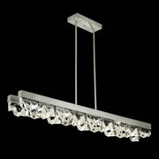 Fine Art Handcrafted Lighting - 927440-1ST - LED Linear Pendant - Strata - Silver