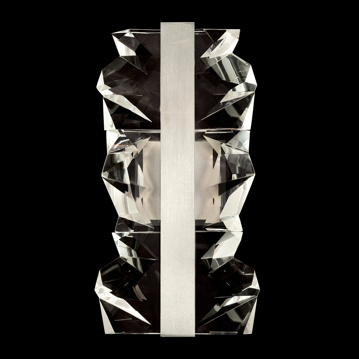 Fine Art Handcrafted Lighting - 928150-1ST - LED Wall Sconce - Strata - Silver