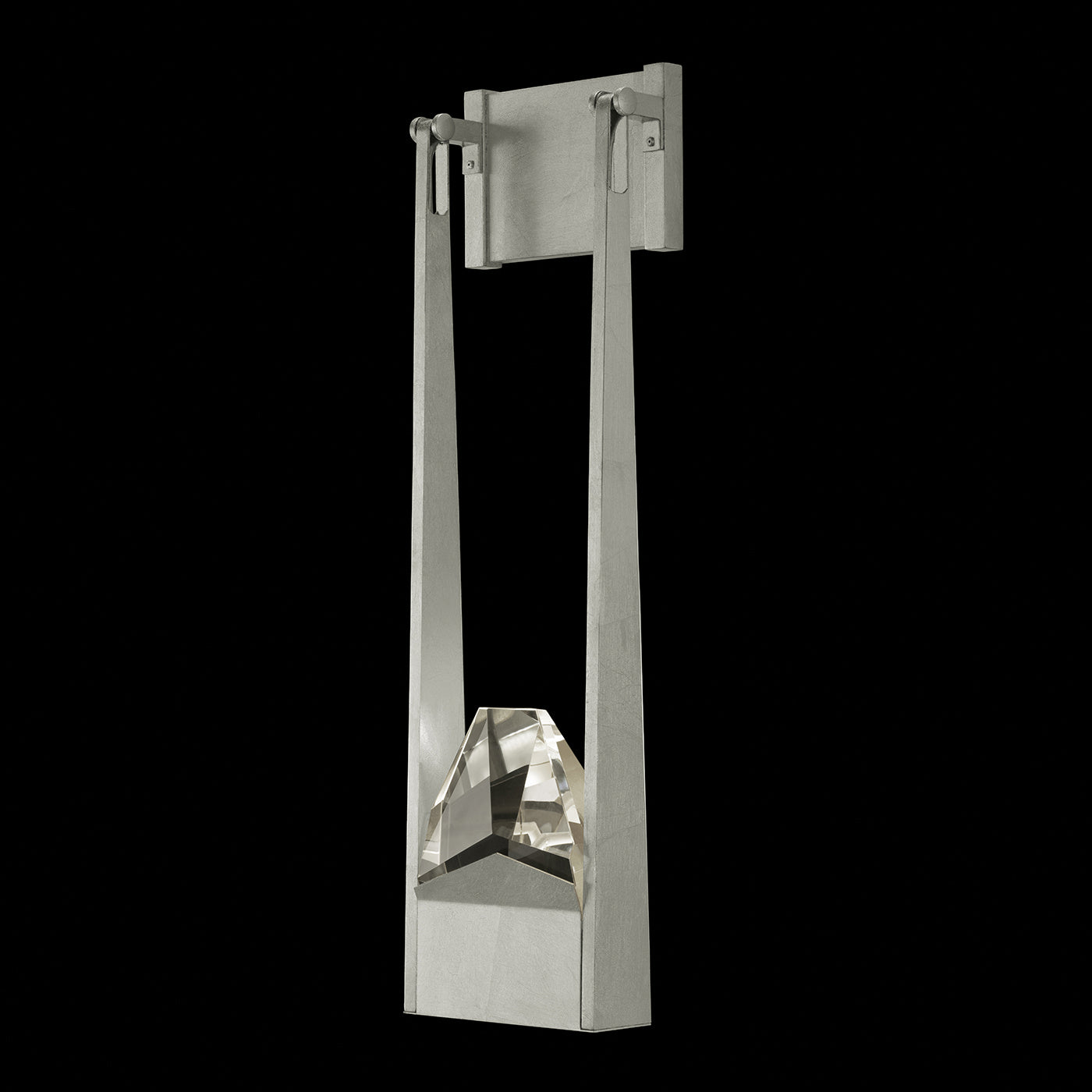 Fine Art Handcrafted Lighting - 930350-1ST - LED Wall Sconce - Strata - Silver