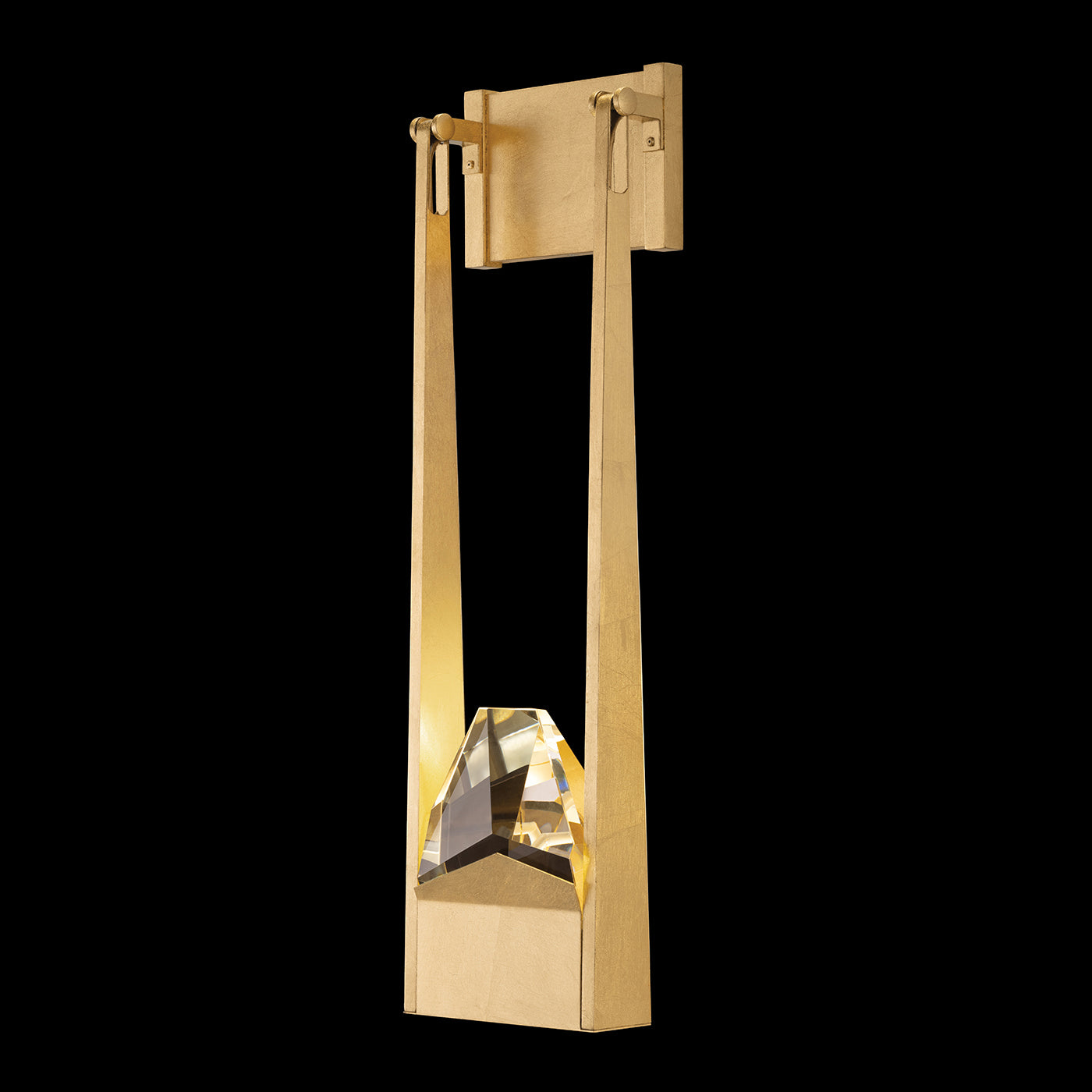 Fine Art Handcrafted Lighting - 930350-2ST - LED Wall Sconce - Strata - Gold