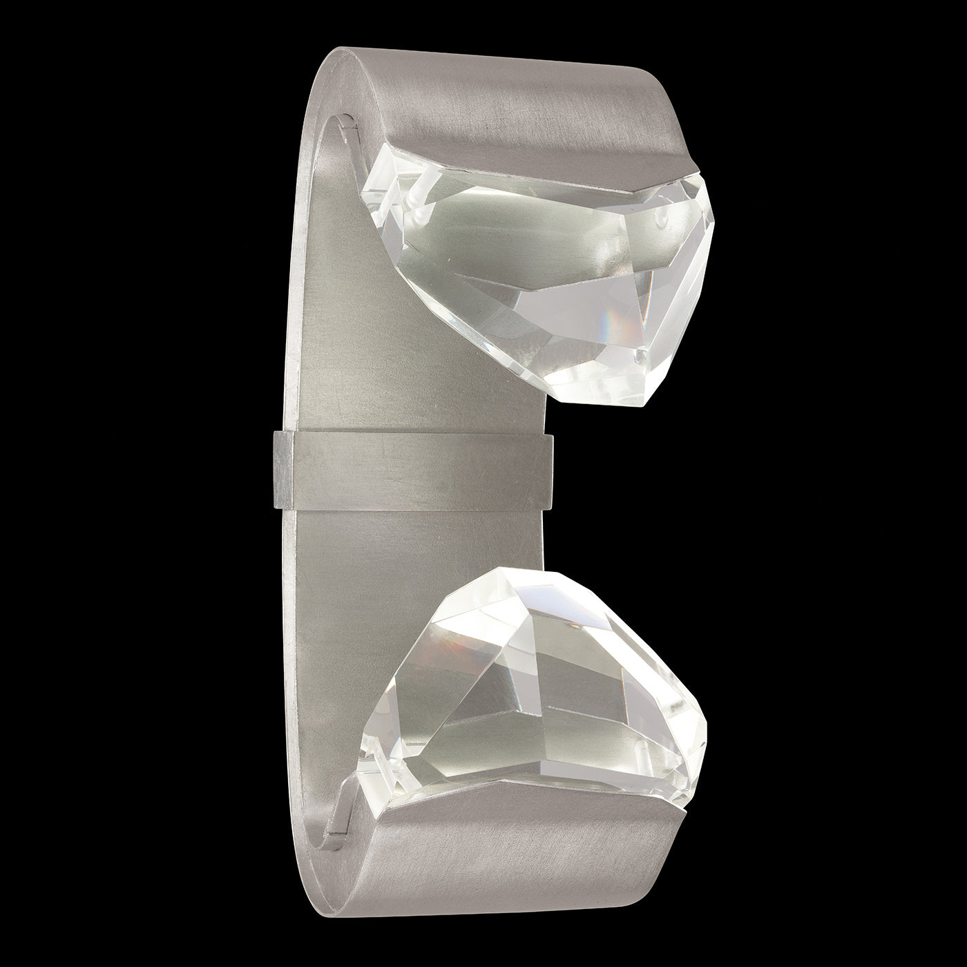 Fine Art Handcrafted Lighting - 931150-1ST - LED Wall Sconce - Strata - Silver