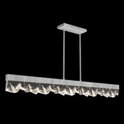 Fine Art Handcrafted Lighting - 931340-1ST - LED Linear Pendant - Strata - Silver
