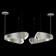 Fine Art Handcrafted Lighting - 931840-1ST - LED Pendant - Strata - Silver