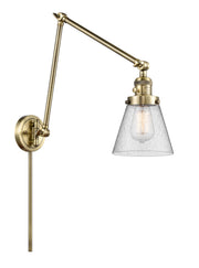 Innovations - 238-AB-G64 - One Light Swing Arm - Franklin Restoration - Antique Brass