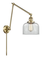 Innovations - 238-AB-G72 - One Light Swing Arm - Franklin Restoration - Antique Brass