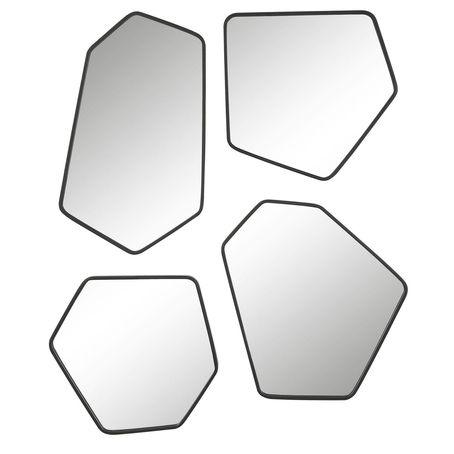 Uttermost - 09813 - Mirror - Linneah - Satin Black