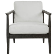 Uttermost - 23696 - Accent Chair - Brunei - Solid Oak Wood