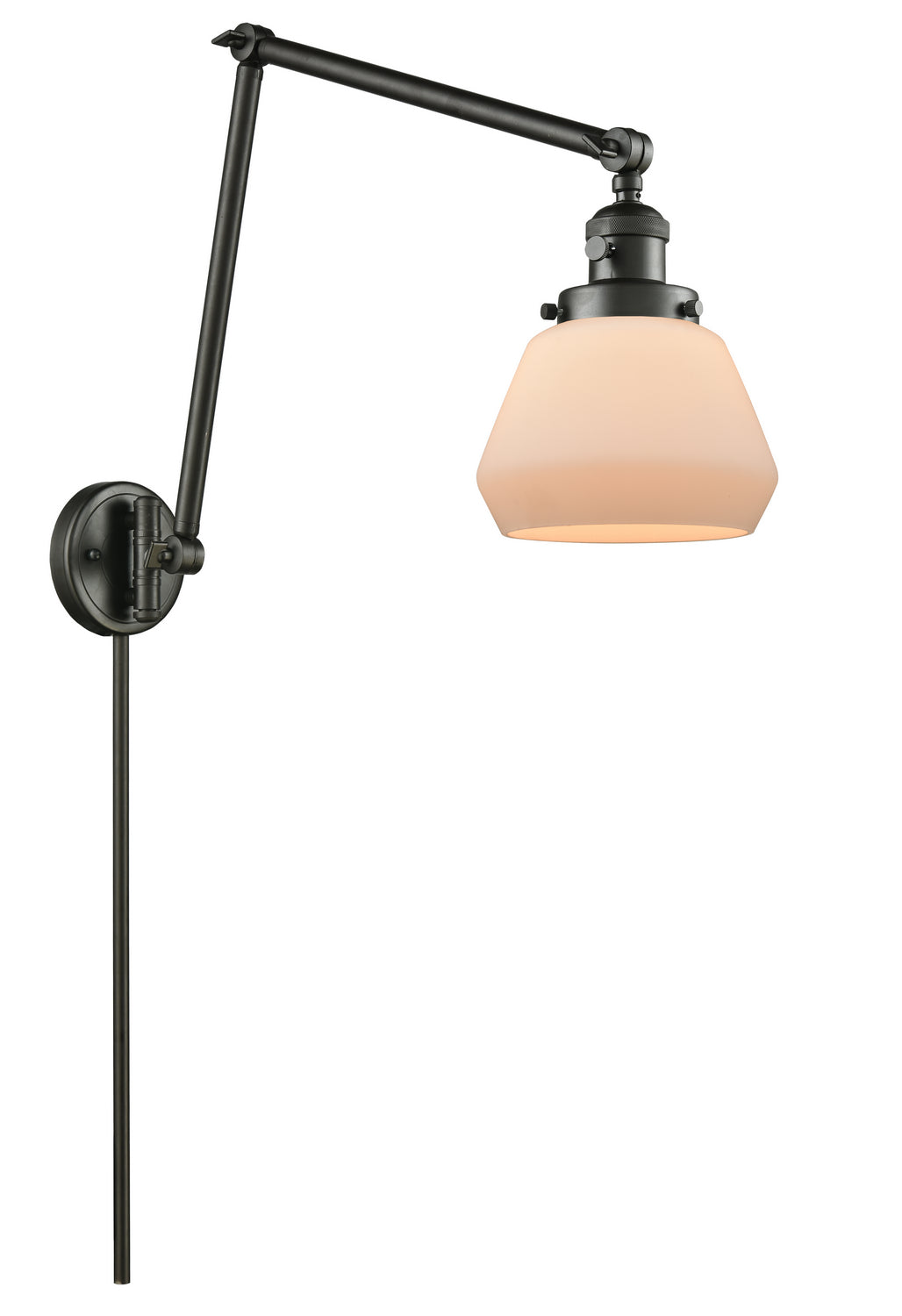 Innovations - 238-OB-G171 - One Light Swing Arm - Franklin Restoration - Oil Rubbed Bronze