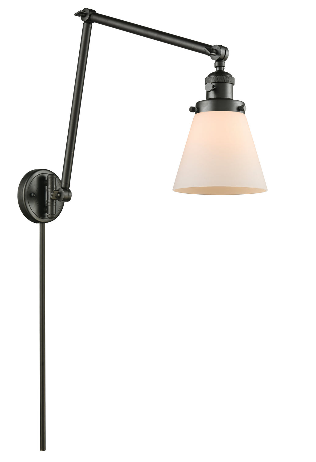 Innovations - 238-OB-G61 - One Light Swing Arm - Franklin Restoration - Oil Rubbed Bronze