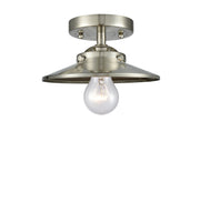 Innovations - 284-1C-SN-M2-SN - One Light Semi-Flush Mount - Nouveau - Brushed Satin Nickel