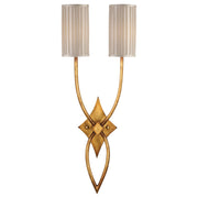 Fine Art Handcrafted Lighting - 418850ST - Two Light Wall Sconce - Allegretto - Gold