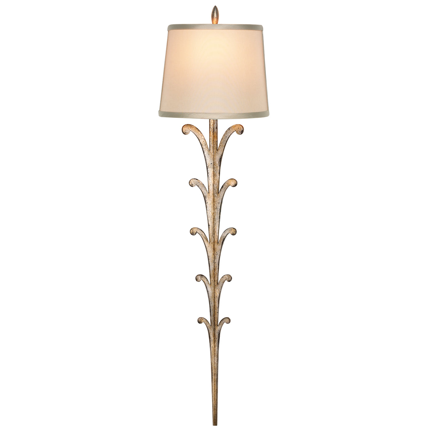Fine Art Handcrafted Lighting - 420650ST - One Light Wall Sconce - Allegretto - Silver
