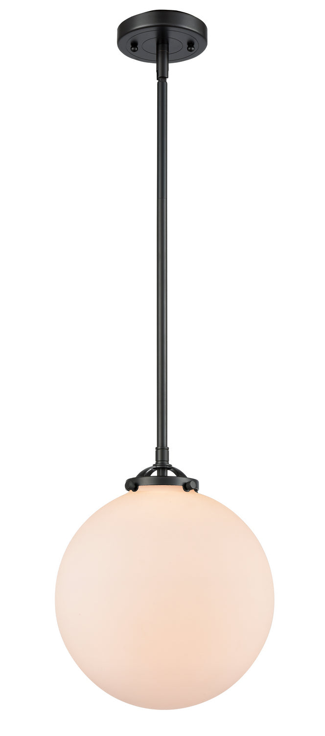 Innovations - 284-1S-OB-G201-10 - One Light Mini Pendant - Nouveau - Oil Rubbed Bronze