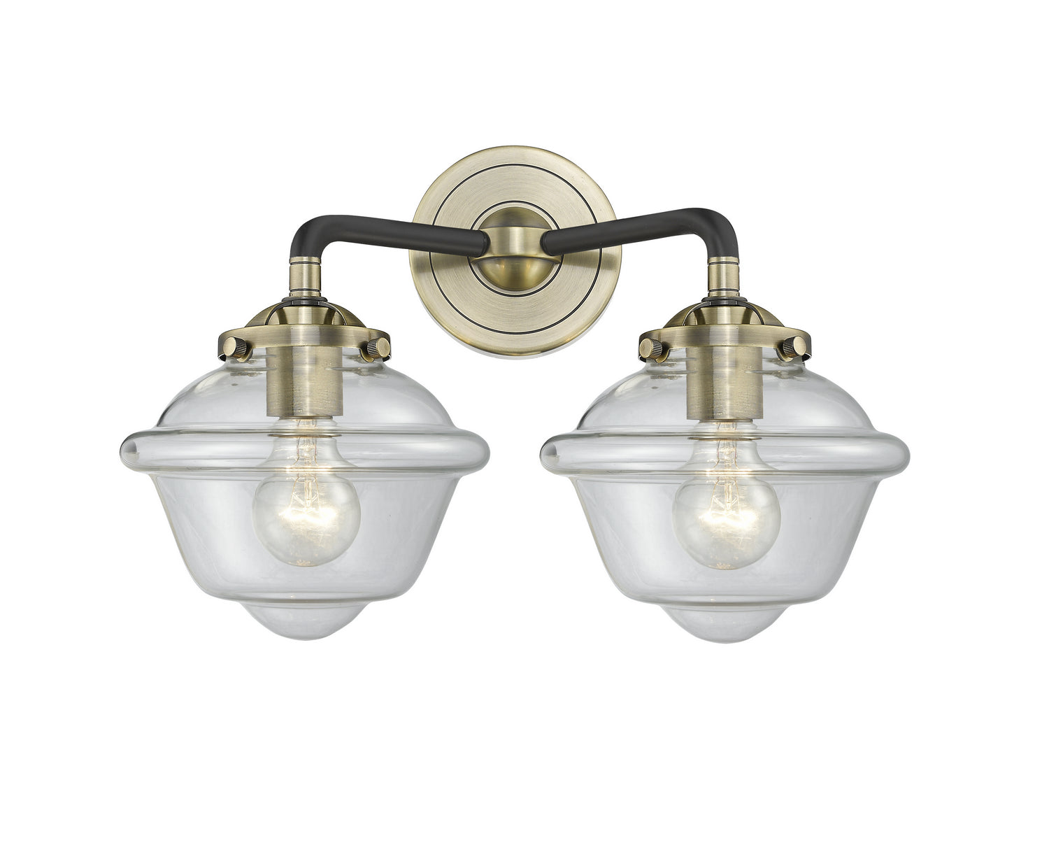 Innovations - 284-2W-BAB-G532 - Two Light Bath Vanity - Nouveau - Black Antique Brass