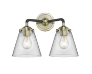 Innovations - 284-2W-BAB-G62 - Two Light Bath Vanity - Nouveau - Black Antique Brass