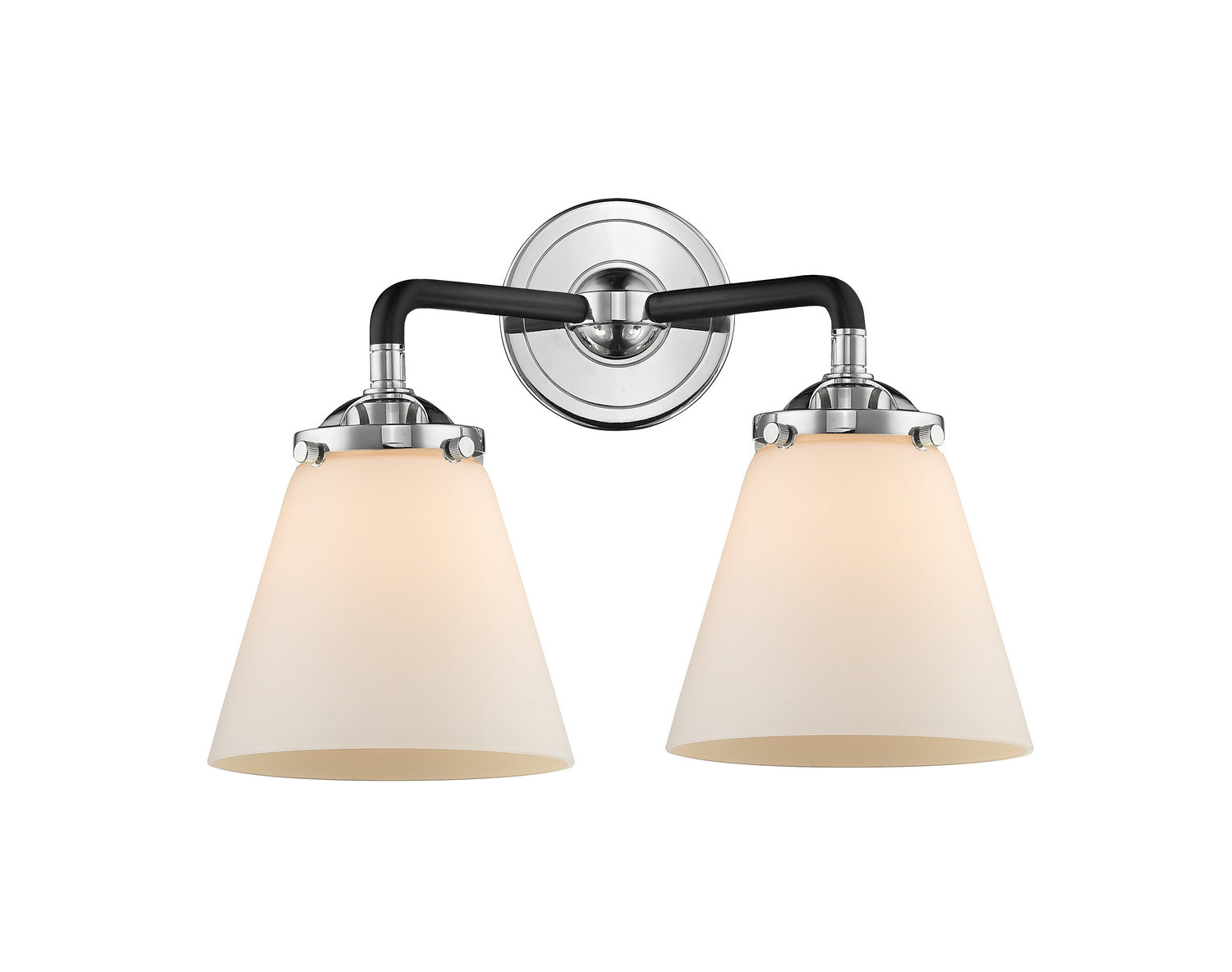 Innovations - 284-2W-BPN-G61 - Two Light Bath Vanity - Nouveau - Black Polished Nickel