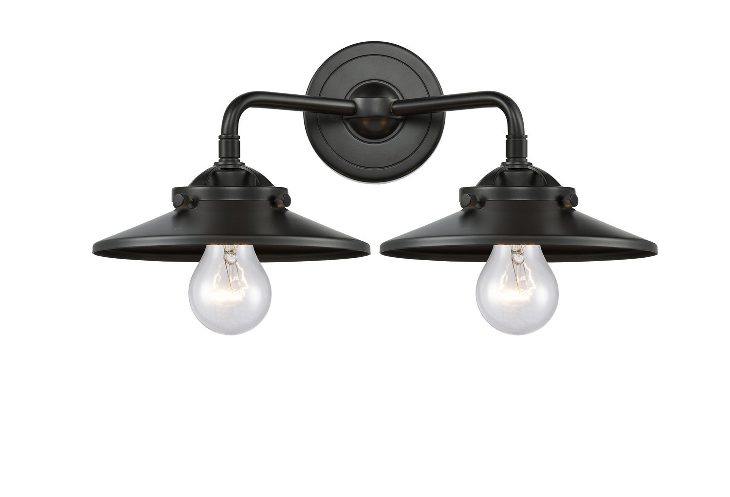 Innovations - 284-2W-OB-M5-OB - Two Light Bath Vanity - Nouveau - Oil Rubbed Bronze